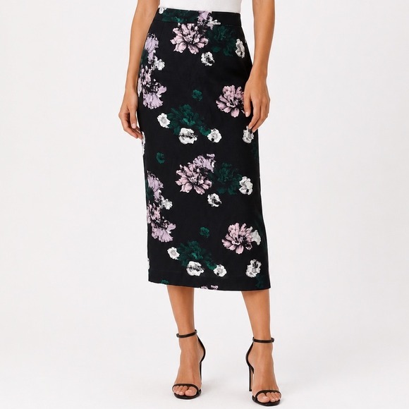 A.L.C. Dresses & Skirts - A.L.C. Bell Silk Floral Midi Pencil Skirt Spencer Hastings Pretty Little Liars 4